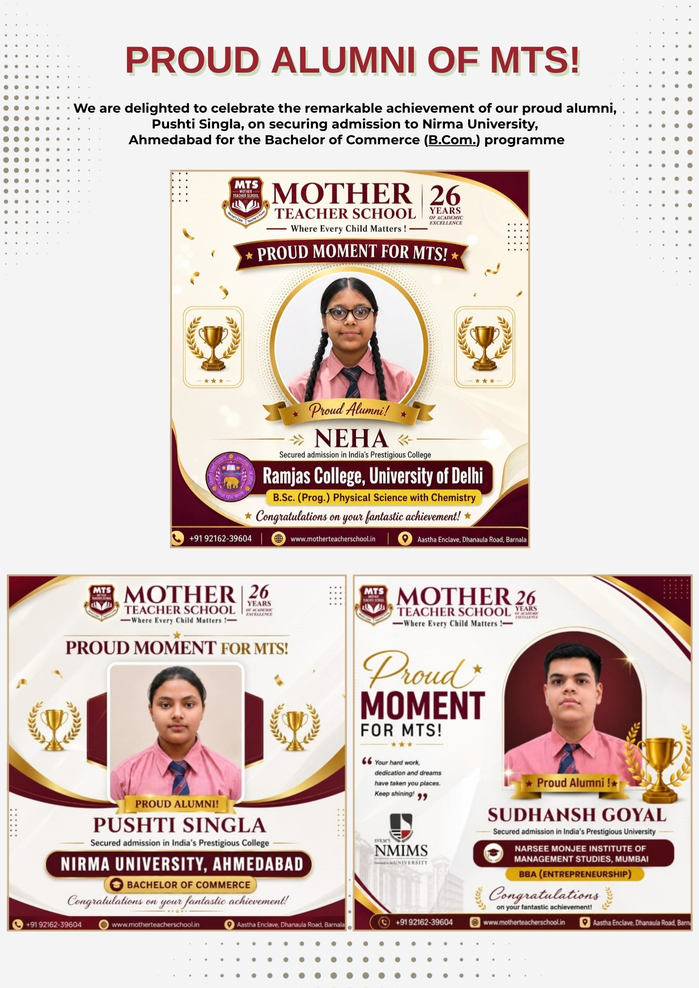 Mother Teacher School Barnala